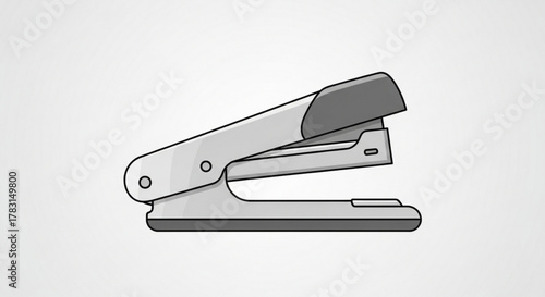 Stapler office supply stationery tool paper fastener binding device metal instrument for documents