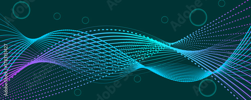 Abstract Data Flow Electric Wave: Neon cyan and magenta Abstraction Future Beats: Soundwave Rhythms Quantum Energy: Particles in Motion