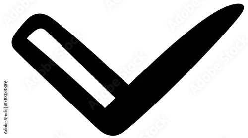 Check mark icons set. Check marks symbol collection. Simple check mark. Quality sign icon. Checklist symbols. Approval check flat style - stock vector.