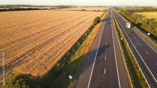 Road in the countryside