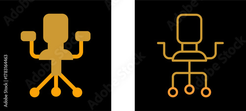 Office Chair I Vector Icon