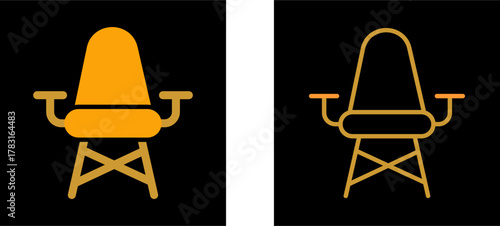 Stylish Chair Vector Icon