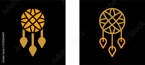 Dream Catcher Vector Icon