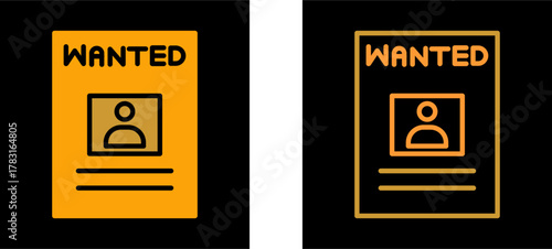 Wanted Poster Vector Icon
