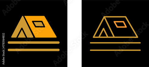 Tent Vector Icon