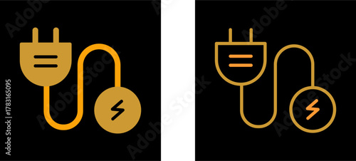 Electric Current Vector Icon