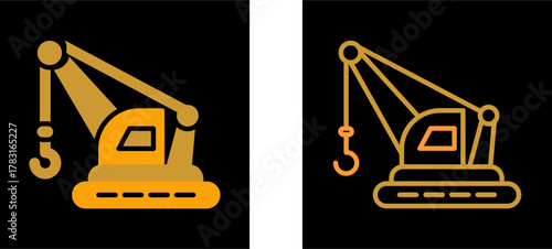 Crane I Vector Icon