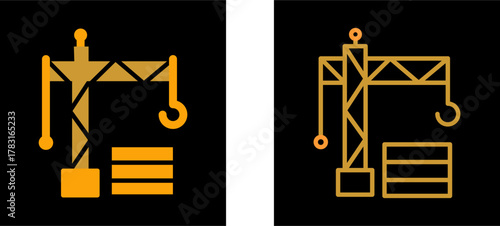 Crane II Vector Icon