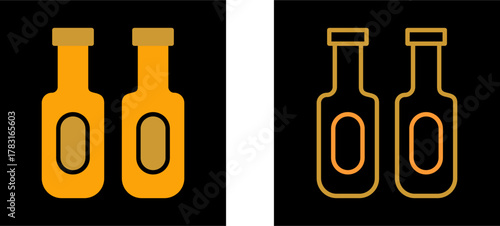 Drink Bottle Vector Icon