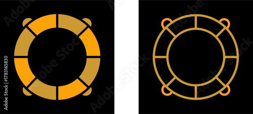 Life Saving Tube Vector Icon