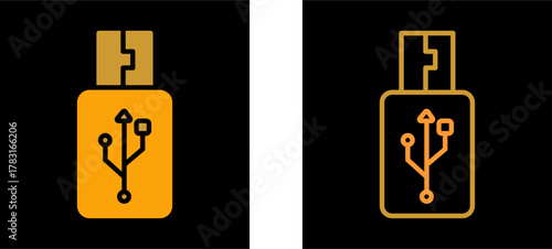 USB Vector Icon