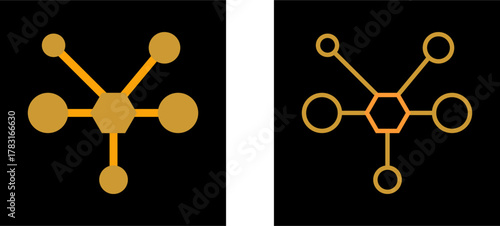 Molecule Vector Icon