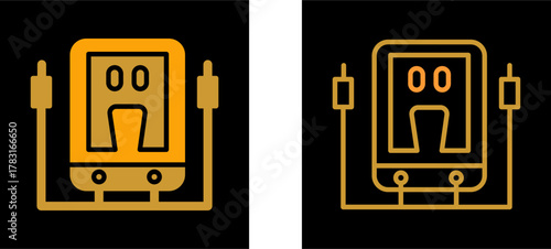 Voltmeter Vector Icon