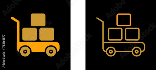 Pushcart Vector Icon