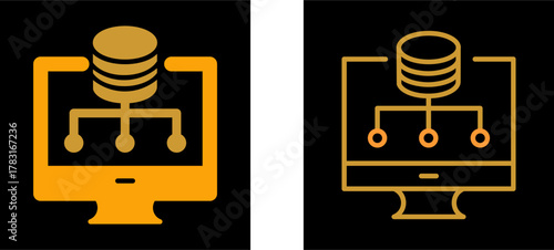 Data Storage Vector Icon