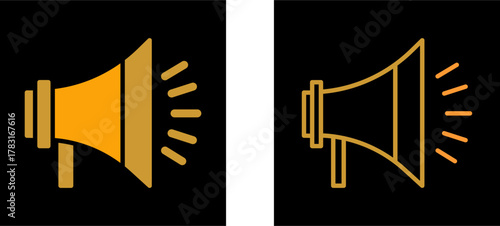 Loudspeaker Vector Icon