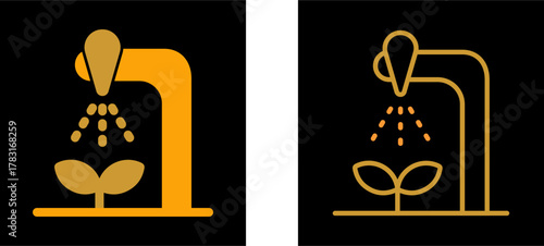 Irrigation System Vector Icon