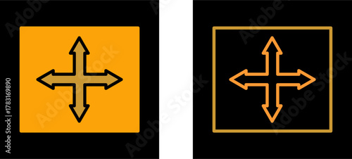 Directions Vector Icon