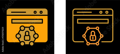 Web Protected Vector Icon