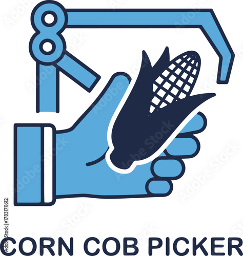 Precision hand shears in classic blue for tea leaf harvesting and garden trimming projects, essential tool for delicate pruning and shaping, promoting healthy growth