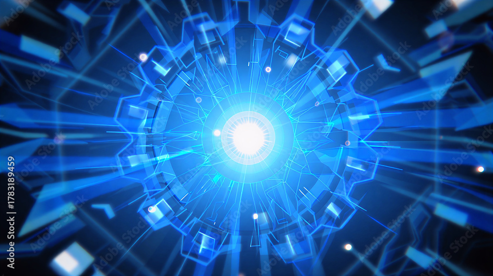 Obraz premium Big Data and Artificial Intelligence Revolution Unveiling the Power of Generative AI, Deep Learning, and Futuristic Neural Systems in Modern Data Science