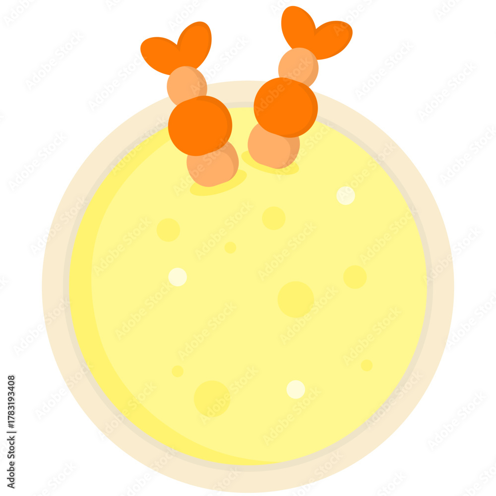 Fototapeta premium Vector Bowls of Global Cuisine Diverse Soup Food Dishes