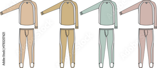 Stylish Tracksuit Collection Diverse Colors for Active Lifestyles