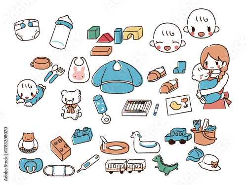 保育イラストセット２