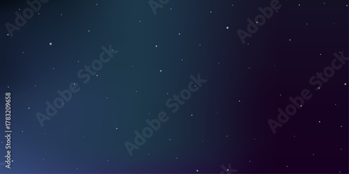 night sky with stars background, Magic night dark blue frame with sparkling stars, aurora borealis, silent night, background, banner