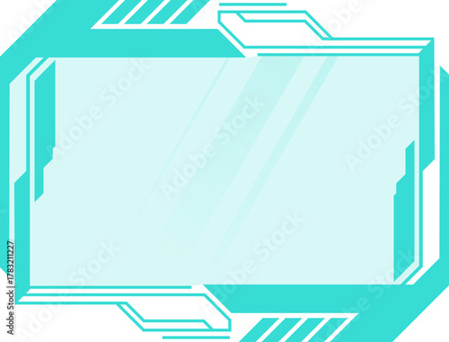 Futuristic Frame Border 