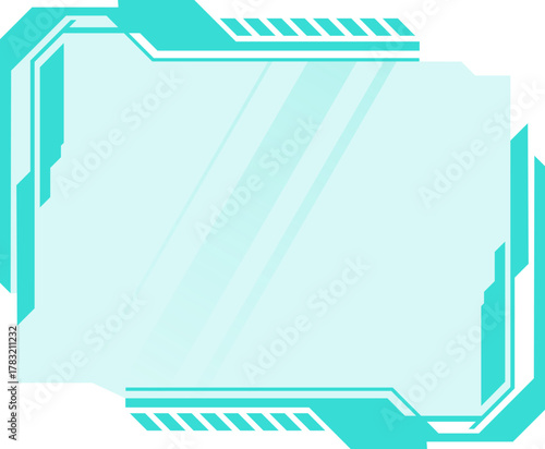 Futuristic Frame Border 