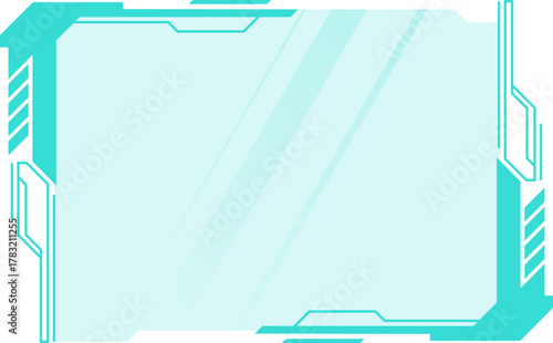 Futuristic Frame Border 