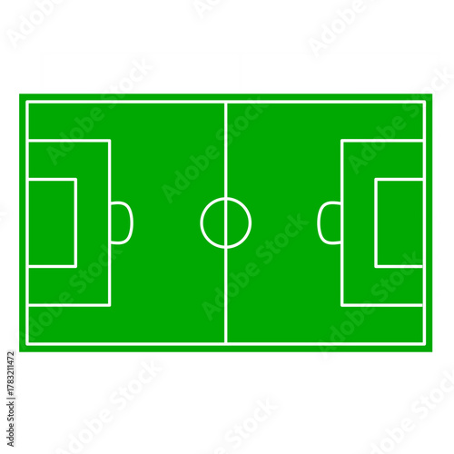 Football Field Vector