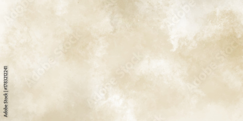 Abstract watercolor light brown concrete background. Light concrete background texture wallpaper. old wall stone for soft yellow distressed grunge background. Watercolor or gouache on paper texture. 