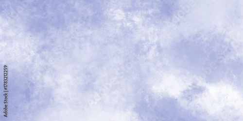 watercolor abstract painting of blue grunge texture. Modern and paper texture design with sky blue cloud. vintage style color, splashes and stains for presentation and cover, Colorful and acrylic. 