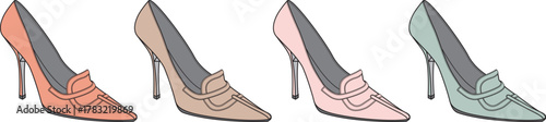 Elegant women's shoe collection a stylish footwear range for any occasion