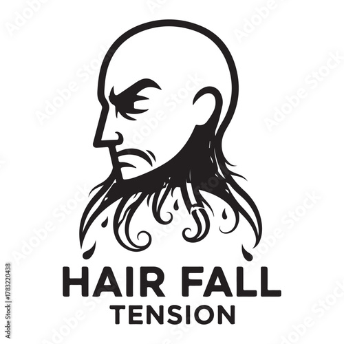 Hair Fall Tension - Extreme Hair Loss and Stress
