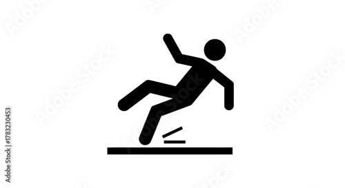 Hurdler jump outline icon illustrating athletic competition, overcoming obstacles, and achieving goals with determination and agility