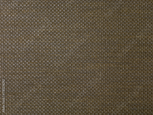 織物　籠　壁紙　緑がかった茶色
