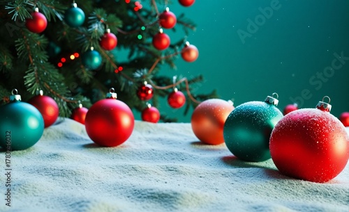 christmas decoration on a tree