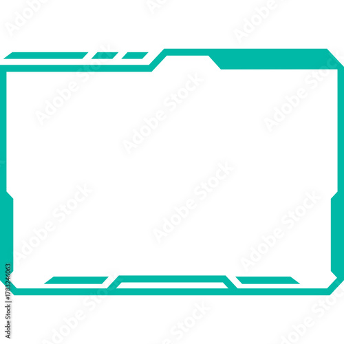 Futuristic Frame Border