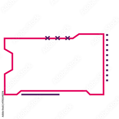 Futuristic Frame Border