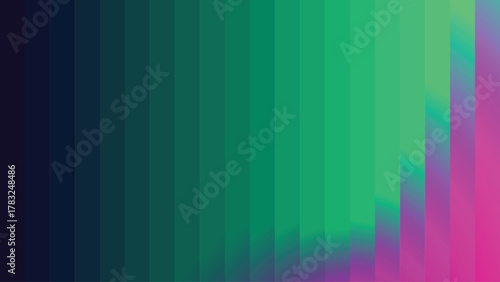 Gradient of teal, green, and pink hues creating a vibrant color spectrum