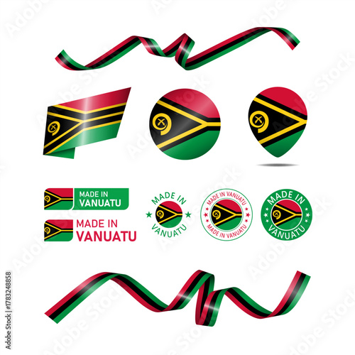 vanuatu flags mega set