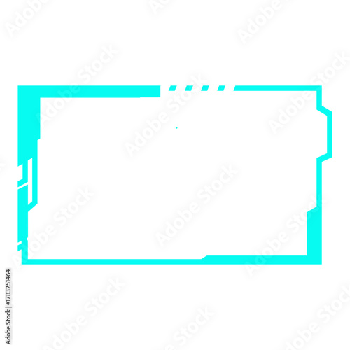 Futuristic Frame Border