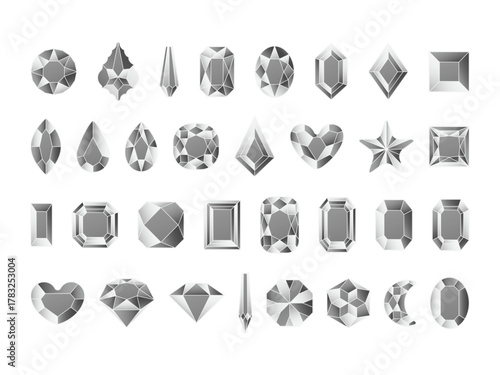 カットガラスP、2銀