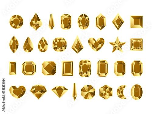 カットガラスP、1金