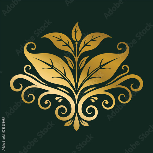 abstract floral ornament