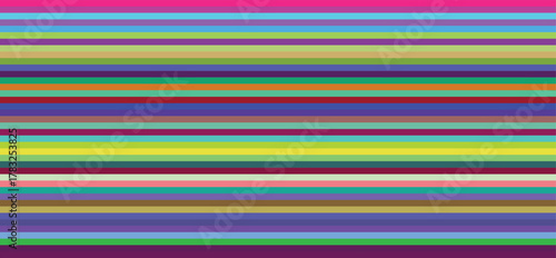 Abstract Colorful Horizontal Stripes Pattern with Vibrant Hues and Gradient Effects a Modern Design