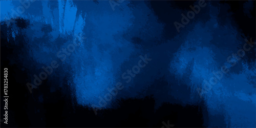 Abstract dark blue background with smoke, like a night sky or cloudscape, offering a mysterious texture